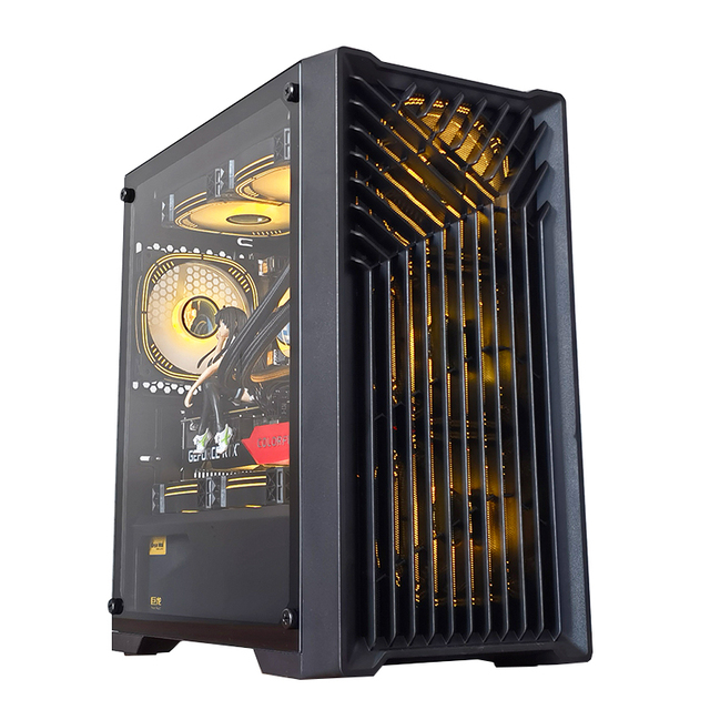 OEM High Quality M-ATX Case Mesh Computer Gaming PC Cabinet PC Case with PWM 4pin ARGB Fan
