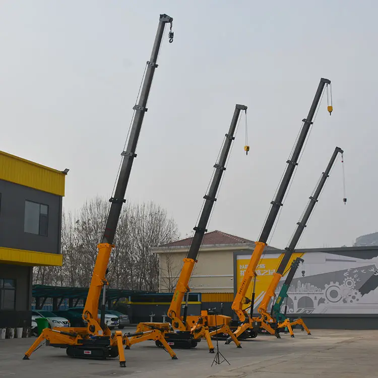 6m Spider Crane Com 2Ton Lifting Capacity