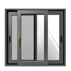 Ventana Corredera <span class=keywords><strong>de</strong></span> Vidrio <span class=keywords><strong>de</strong></span> Aleación <span class=keywords><strong>de</strong></span> Aluminio <span class=keywords><strong>de</strong></span> Grado Comercial a <span class=keywords><strong>Precio</strong></span> <span class=keywords><strong>de</strong></span> Fábrica, Tamaño y Color Personalizados para Proyectos <span class=keywords><strong>de</strong></span> Construcción - Product Image 2