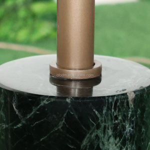 Hiện đại tối giản thép không gỉ Bàn cà phê với đá cẩm thạch tự nhiên ánh sáng sang trọng Kim Loại giao diện điều khiển bảng phụ cho phòng khách - Product Image 5