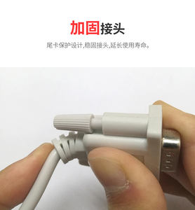 لوحة تحكم باللمس GT01-C30R2-6P من ميتسوبيشي، سلسلة Q، كابل برمجة PLC QC30R2، سلسلة GT11/GT15، تطبيقات صناعية، مادة PVC - Product Image 4