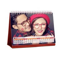Fabricant chinois de calendriers de bureau personnalisés 365 jours, calendriers de l'avent en carton, impression photo