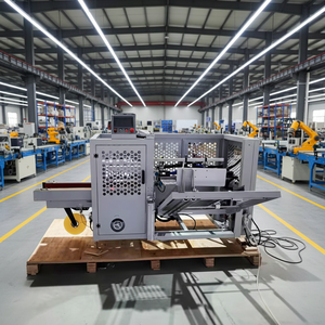 Fabrieks prijs kartonnen vouw- en vormmachine automatische golfkarton doos productielijn apparatuur voor verpakkingen - Product Image 1