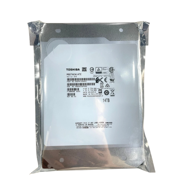 MG07ACA14TE 3.5-Inch 7200 RPM 256MB 6.0Gb/s 14TB Large Capacity Enterprise-Level Hard Drive