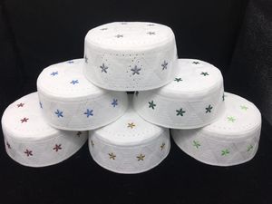 Venta al por mayor de gorras musulmanas árabes, poliéster duradero, bordado por ordenador, transpirable, de lujo, para hombres, para todas las estaciones, tamaño adulto - Product Image 4