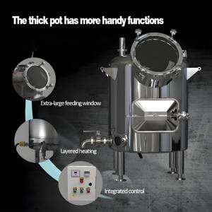 Máquinas de Cervecería, Equipos para la Elaboración de Vino para Bodegas, Instrumentos de Elaboración y Destilación de Vino a Vapor Totalmente Automáticos - Product Image 6