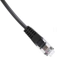 Adaptateur Jack Audio Noir de Haute Qualité pour Ordinateur, Câble Convertisseur Auxiliaire pour Casque – Vente en Gros