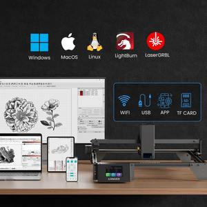 Machine de gravure laser CO2 Ray5 20W - Sur table - Pour l'acier - Product Image 5