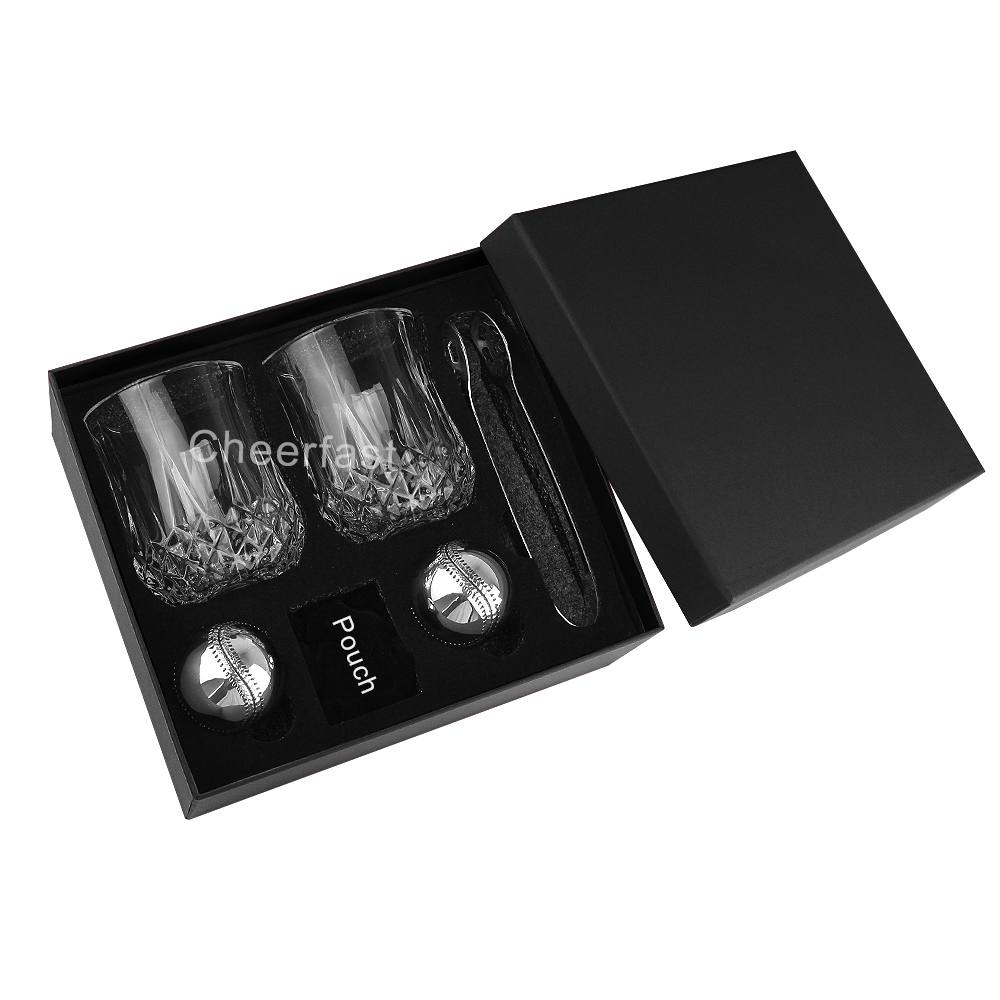 Nero + palla di ghiaccio a forma di palle da baseball + B