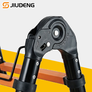 Échelle télescopique articulée en acier au carbone de haute qualité 3,9 m 4,3 m 4,7 m 5,1 m, échafaudage multifonction 5 m - Product Image 5