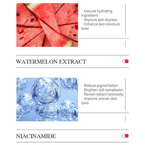 KORMESIC - Set de Cuidado Facial Reparador y Aclarante con Niacinamida y Sandía, Incluye Limpiador Facial, Esencia, Tónico y Crema Facial - Product Image 4