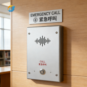 Boîte d'appel d'urgence mains libres SIP/VoIP à prix d'usine et livraison rapide pour ascenseurs, systèmes d'interphone de diffusion - Product Image 1