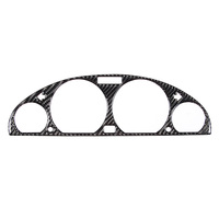 Couverture de console centrale en fibre de carbone pour BMW E46 M3 98-05