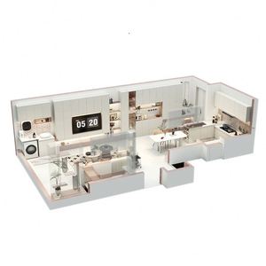 Living Room <b>Furniture</b> TV Stand Modern Design Cabinet with Storage Solution for Media Devices Organization Display - Product Image 5