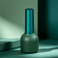 Nouvelle Arrivée Flacon Vide pour Vernis Gel 10ml 12ml 15ml Flacon de Vernis à Ongles en Verre Fantaisie avec Pinceau OEM/ODM Flacon de Gel UV Personnalisé Fantaisie