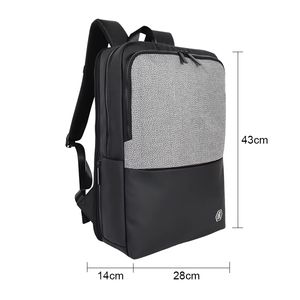 Sac à dos multifonction antivol en cuir avec chargement USB pour ordinateur portable, idéal pour les voyages et l'école - Product Image 2