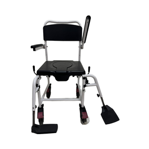 Medical Products Transfer Chair with <b>Wheels</b> Machine with silla de ruedas Commode Toilet Wheelchairs for Disabled Elderly - Product Image 4