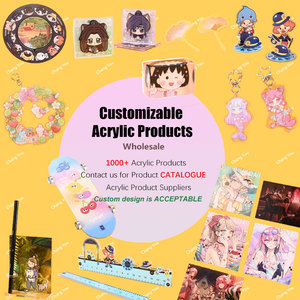 Vente en gros de porte-clés en acrylique Kpop <span class=keywords><strong>BT21</strong></span> double face personnalisés avec votre propre logo imprimé, porte-clés en plastique artisanal - Product Image 2