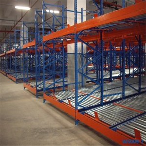 Sistema FIFO, Estantería de Almacenamiento de Metal de Alta Resistencia de 1500 kg, Estantería de Flujo por Gravedad para Logística de Almacén - Product Image 6