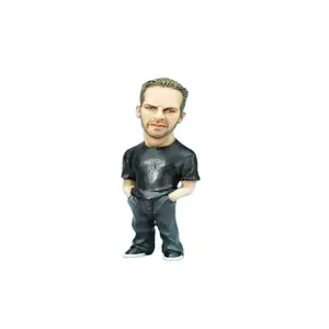 Patung Resin Paul Walker Dekorasi Rumah Status Lucu Kustom Resin Model