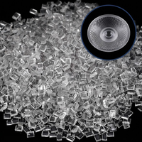 Composants de lentilles LED en polycarbonate transparent moulés par injection de haute précision, qualité optique, pour projecteurs
