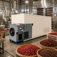 California gedroogd fruit droogmachine warmtepomp dehydrator voor snackfabriek