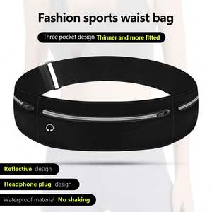 Pochette de téléphone de course en plein air usine en gros sac de taille de sport ultra-léger étanche antivol grande capacité - Product Image 3