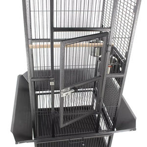 Joegen Grote Eenvoudige Draagbare Kanariekooi Op Maat Gevouwen Duivenpapegaaien Fokken Ijzermateriaal Ademend Met Solide Patroon - Product Image 3