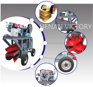 Горное Оборудование 250x400 Shanshi, медная шахта, железная руда, мини-щековая дробилка - Product Image 4