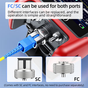 Mini OTDR Série S900 Six One Réflectomètre à <span class=keywords><strong>Domaine</strong></span> Temporel Optique <span class=keywords><strong>Port</strong></span> FC/SC 1310/1550nm Distance de Test 64km Garantie 3 Ans Neuf - Product Image 4