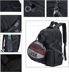 Sac de sport pour homme, football, basketball, sec et humide, logo personnalisé, échantillon gratuit, nouveau design, cuir véritable, football, basketball, sec et humide - Product Image 4