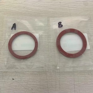 Junta de tapa de aceite de motor A B de caucho fluorado rojo para BMW Serie 1, Serie 3, Mini N13, pieza de repuesto para motor - Product Image 1