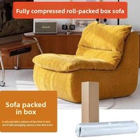 Esponja de sofá comprimido de ocio individual para apartamento pequeño, Comercio Exterior transfronterizo, comercio electrónico, sala de estar lavable desmontable