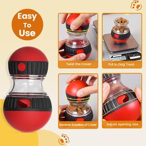 Juguete Interactivo Dispensador de Golosinas para Mascotas, Juguete de Rompecabezas Ajustable para Perros y <span class=keywords><strong>Gatos</strong></span>, Venta <span class=keywords><strong>al</strong></span> <span class=keywords><strong>por</strong></span> <span class=keywords><strong>Mayor</strong></span> de Fábrica - Product Image 5