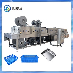 Food Beverage Factory Plant Basket Tray <b>Crate</b> Machine Hot Water New Washing for Workshop Cleaning High Food Factory Cle - Product Image 2
