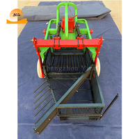 Cosechadora de cadena de maní montada en Tractor, máquina cosechadora de cultivos de raíces para rábano, batata, maní