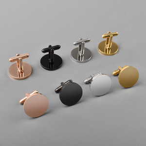 Boutons de manchette en acier inoxydable chemises pour hommes boutons de manchette fête <span class=keywords><strong>des</strong></span> pères cadeau mariage affaires fête <span class=keywords><strong>bijoux</strong></span> - Product Image 5