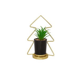 Creative <strong>Antique</strong> Modern Wrought Iron Home Furnishings Living Room Decoration Metal Geometric Shape Potted Plant <strong>Ornaments</strong> - Product Image 5