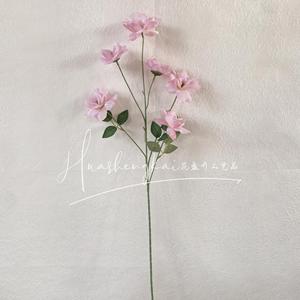 Artificial Rose <b>Flower</b> <b>Single</b> Branch Silk Embossing High Simulation Wedding Home Decor - Product Image 4