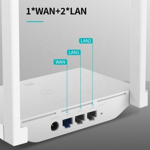 Routeur sans fil HUA WEI WS318N - 300 Mbps / 1x WAN / 2x LAN / Blanc - Routeur - Product Image 2