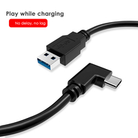 Kabel 5Gbps Usb 5Gbps, Kabel 5Gbps 5Gbps Usb 3.1 Gen2 untuk Oculus Quest 2 Link, Pengisian Kecepatan Lebih Cepat Universal 20ft 3M 5M