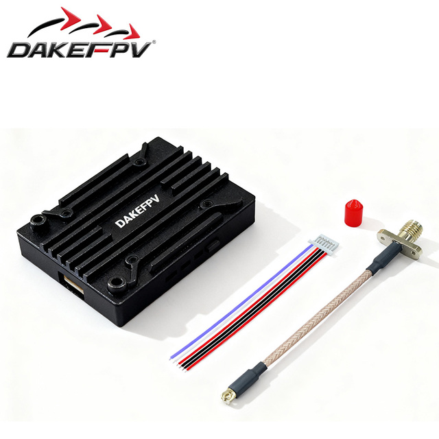 5.8G 2.5W FPV VTX DAKEFPV 3W 5W 10W 64CH FPV Video Transmitter 80CH VTX SMA For Long Range FPV Racing Drone Frame RC Part
