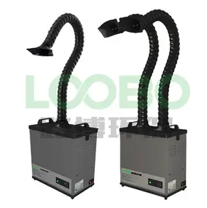 LB-QX Fume Hood Extractor/Asap Knalpot Perawatan Sistem Welding Air Extractor, Laser Debu Asap Filter