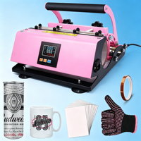 Presse à chaleur électrique manuelle PYD Life pour sublimation de tasses, capacité 20oz/30oz, multicolore, 110V/220V