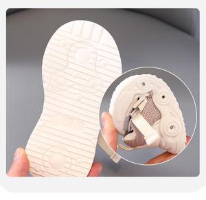 أحذية رياضية مضيئة للأطفال بعمر 1-6 سنوات أحذية مدرسية للأطفال البنات والأولاد أحذية رياضية شبكية كاجوال للأطفال أحذية مضيئة للأطفال - Product Image 5