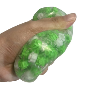 Venta al por mayor de fábrica: Pelota de plástico de rebote lento de 6 cm para construcción, pelota suave de descompresión y ventilación - Product Image 5