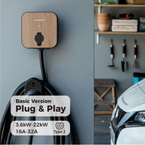 Station de charge EV Smart Home Type 2 Câble 22kW 3 phases EV Wallbox, RCM 32A EV Chargeur Type 2 Chargement de <span class=keywords><strong>voiture</strong></span> électrique - Product Image 1