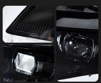 Pour Audi A4 B8 2004-2008, ensemble de phares de style RS, LED DRL, clignotants séquentiels, lentille de projecteur, phare 12V 60W 6500 lm