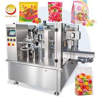 Machine d'emballage rotative pour grains de café ORME, remplissage et emballage de sachets préformés Doypack, machine d'emballage de bonbons