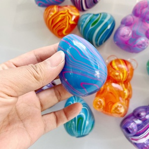 스트림 패턴 리틀 베어 플라스틱 스퀴즈 토이 머슬 파워 니도 러브 말토즈 에그 스트레스 볼 슬로우 리바운드 - Product Image 3
